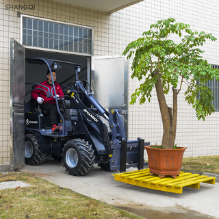 500公斤小型中国前花园铲子铰接式农轮装载机